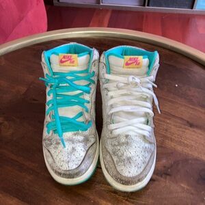 Nike Dunk Premium SB High Flamingo 313171-117 Men’s Size 8.5 Women’s 10